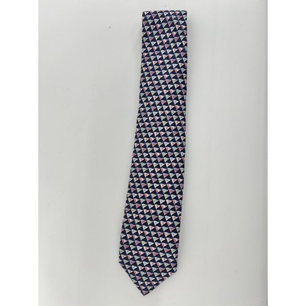 Vineyard Vines 100% Silk Nautical Flags Blue Tie * Designed by Shep & Ian*